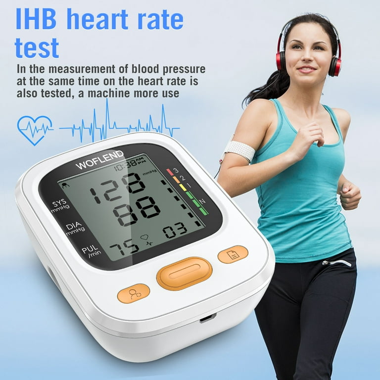WOFLEND Blood Pressure Monitor Automatic Upper Arm Machine