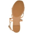 thumbnail image 6 of Journee Womens Serissa Multi Strap Flat Sandals, 6 of 9