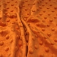 thumbnail image 3 of Orange Minky Bubble Solid, 3 of 6