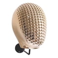 thumbnail image 5 of Gazechimp Mannequin Head Model Wall Mount Hat Display Stand for Glasses Barbershop Golden, 5 of 8