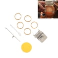 thumbnail image 4 of Portable Darning Loom, Repair Clothes Darning Mini Loom Machine Portable Wide Applicability With Crochet For Home 10 Pins, 4 of 8