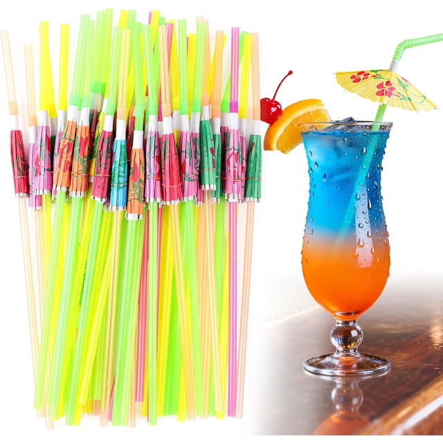 Popotes Reutilizables para Beber, Adecuado para Uso Diario, Fiestas, Decoraciones, Cocinas, Bebidas y Jugos