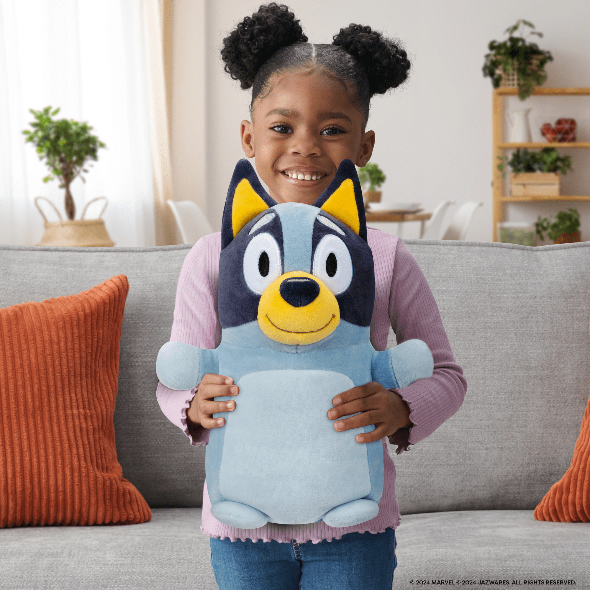 Squishmallows Official Plush 14 inch Bluey Hugmee - Childs Ultra Soft Stuffed Animal Toy