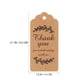 thumbnail image 2 of unbranded 100Ud Etiquetas De Papel Kraft Con Cuerda Para Etiquetado En Fiestas Y Manualidades, 2 of 6