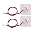 thumbnail image 4 of 2Pcs 3D Printer Cooling Fan LED Light Hydraulic Bearing Mini Radiator 4010 for V6 Hotend24V, 4 of 8
