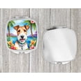 thumbnail image 4 of Fox Terrier Luau Compact Mirror 2.75 in x 3 in, 4 of 4