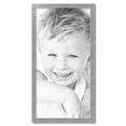 thumbnail image 2 of ArtToFrames 19" x 38" Classic Silver Picture Frame, 19x38 inch Silver Wood Poster Frame (WOM-4926), 2 of 7