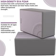 thumbnail image 3 of RDX Yoga Block, Non-Slip High-Density Eva Foam, Easy Grip Surface for Stability Strength Training D17 (23x15x9.8CM), 3 of 10