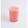 thumbnail image 3 of HB Health Beauty Botanicals Candle/Millefleur Limited Edition/Luxury Scented Soy Candles/Hand Poured/Highly Scented Clean Burn/7.5 Oz Frosted Peony Pink Jar /Gold Embossed Gift Box/Pink Satin Bow, 3 of 3