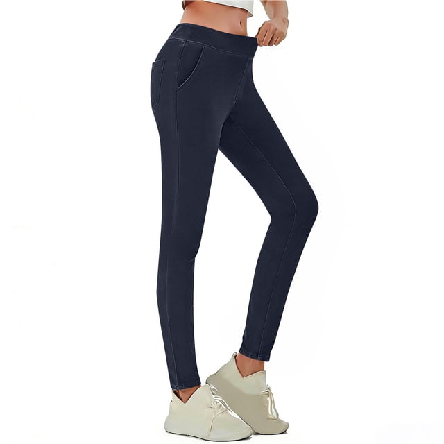 TaTaai Women High Waist Stretchy Skinny Jeans Denim Full Length Slim Fit Casual Wear Soft Breathable Fabric Machine Washable Non See-through Daily Style Gift