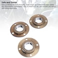 thumbnail image 4 of Roues de Roue avant à 4 Trous, Roue de Roue Libre de Vélo Haute Résistance Filetage Femelle 3 Pcs Rotation Stable pour Vélos Électriques, 4 of 7