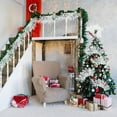 thumbnail image 5 of Nvzi Tallos de purpurina navideña, 20 piezas, púas de pino artificiales para relleno de adornos de árbol de Navidad (negro), 5 of 5