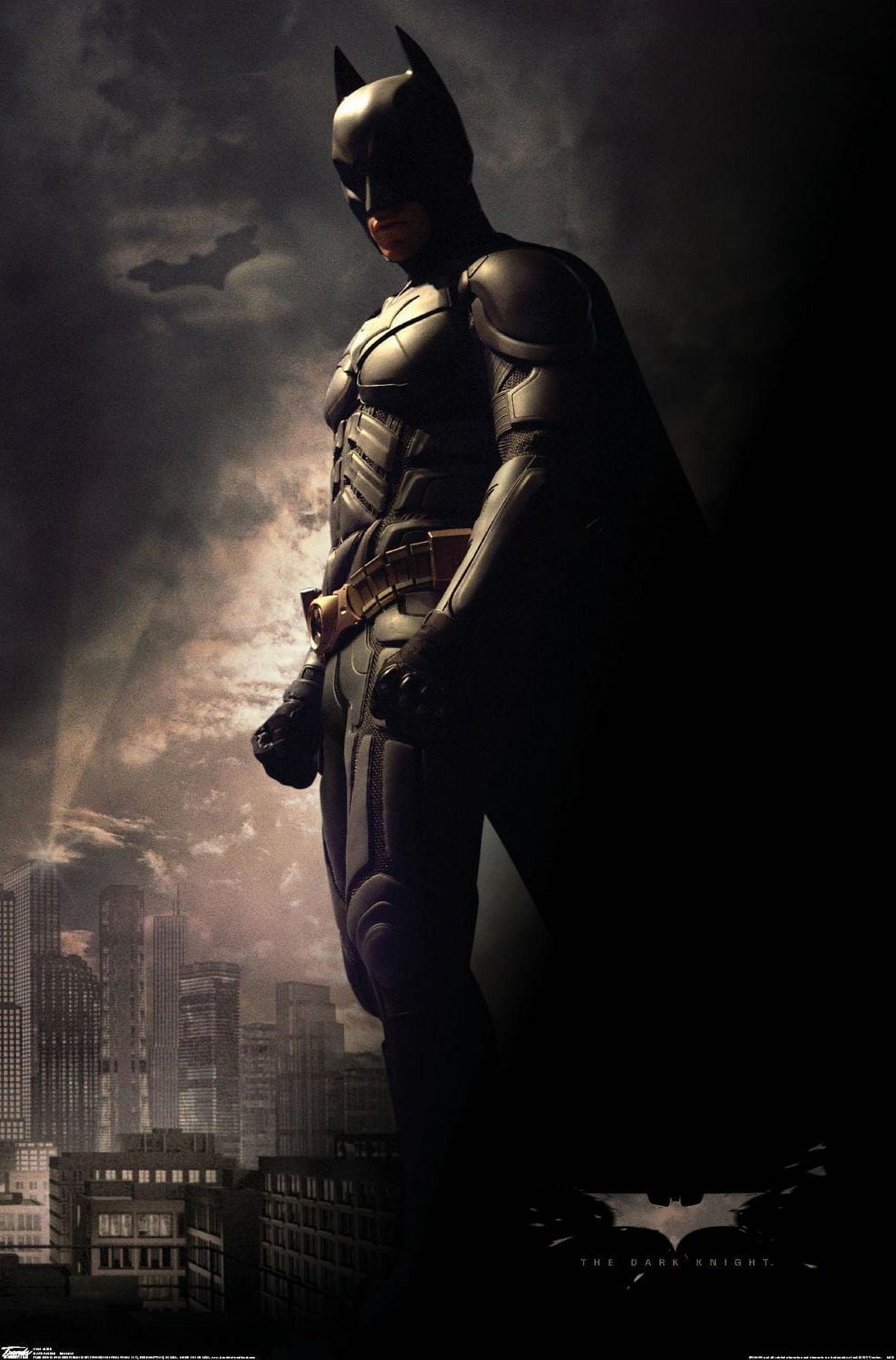 DC Comics Movie - The Dark Knight - Batman in the Shadows Wall Poster, 22.375" x 34"