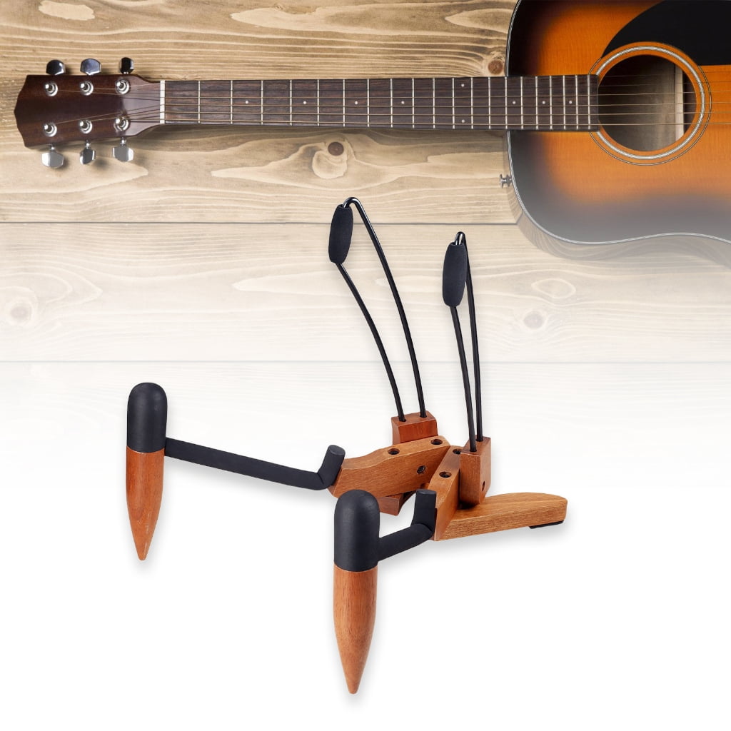 Wood Ukulele Stand Small Guitar Floor Stand for Ukulele, Violin, Mandolin