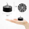 thumbnail image 1 of Vela LED de Halloween para decoración del Festival, candelabro electrónico pequeño, lámpara de regalo, 1/2/3 Uds., 1 of 4