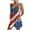 AG-Multicolor, variant on Ofertas en Walmart! QATAINLAV Women's Jumpsuits Casual Linen Summer Sleeveless Rompers American Flag Patriotic Onesie Shorts with Pocket 4th of July Outfits Multicolor M