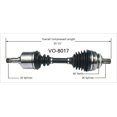 thumbnail image 4 of SurTrack VO-8017 CV Axle Shaft, 4 of 4