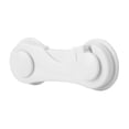 thumbnail image 3 of Cerradura de seguridad adhesiva para cajones, armarios, armarios, cerradura de protección para niños y bebés (blanco), 3 of 5