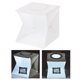 thumbnail image 5 of Carpa fotográfica 22 * 23 * 24cm Caja de luz plegable para estudio Tienda de fotografía fotográfica LED Softbox 5500K Brillo de luz blanca ajustable con blanco Negro Verde Rojo Fondos Andoer Tienda de fotografía, 5 of 5