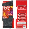 thumbnail image 2 of USBingoshop Men's Thermal Socks, 2-Pack, Size 10-13, Winter Heated Warm Boot Socks, 2 of 3
