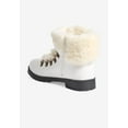thumbnail image 2 of Comfortview Arctic Bootie Faux Fur Trim Women's Winter Snow Boots (Wide Widths Available), 2 of 6