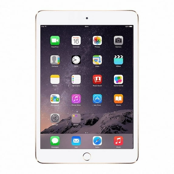 Pre-Owned iPad Mini 3 Retina WiFI Cellular Gold 16GB (MH3G2LL/A)(2014)