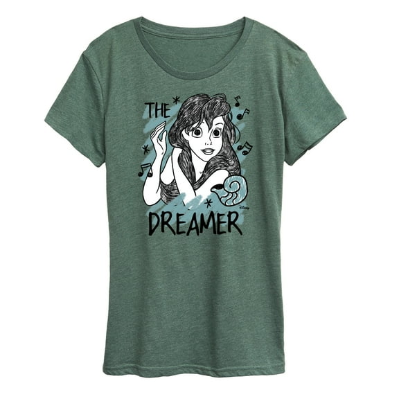 Disney Princess - Ariel The Dreamer - Women's Short Sleeve Graphic T-Shirt