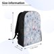 thumbnail image 4 of Disketp Blue Butterfly Mochila Unisex de Apertura Lateral Completa, Mochila para Laptop para Escuela, Trabajo y Viajes, 4 of 8