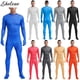 thumbnail image 2 of Mono de cuerpo entero Zentai para hombre y mujer, mono de manga larga con pies, mono de gimnasia ajustado, disfraz de Halloween, 2 of 5