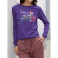 thumbnail image 3 of Pipeline Waveflower Mermaid Floral - Women's Long Sleeve, 3 of 4