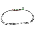 thumbnail image 1 of Tren de juguete eléctrico de Navidad Vías de ferrocarril Juguete Juguetes educativos para edades tempranas Juguetes de rompecabezas Juguete para niños CUTICAT Tren electrico, 1 of 8