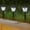 White Light, variant on PBAZIH Solar Ground Plug Lawn Lights, Outdoor Waterproof Decorative Lighting for Patio Garden, Auto ON/OFF, 3 Color Choices, IP65 Rated, Easy Installation