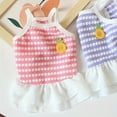 thumbnail image 3 of Pet Clothes Kitten Puppy Teddy Bear Pomeranian Dog Clothes Summer Thin Breathable Princess Dress, 3 of 7