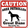 thumbnail image 1 of Área De Precaución Con Letrero De Patio Para Perros Patrullada Por Great Dane Security Company, 1 of 1