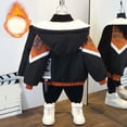 thumbnail image 2 of Gubotare Baby Boy Winter Coat Baby, Toddlers, and Boys' Heavyweight Hooded Puffer Jacket Size 5T 6T (Black,5-6 Years), 2 of 5