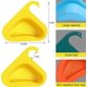 thumbnail image 4 of Paquete de 4 cestas de drenaje de cisne para fregadero de cocina, colador de fregadero de cocina, filtro triangular multifuncional para fregadero de cocina, accesorios para fregadero de cocina (naranj, 4 of 5