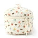 thumbnail image 2 of Bolso de cosméticos de algodón Lindo oso floral Dibujos animados Organizador de viaje de maquillaje (L), 2 of 9