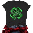 thumbnail image 5 of St Patricks Day Shirt Women Shamrock Graphic Tees St Patty's T-Shirt Green Irish Tops, 5 of 8