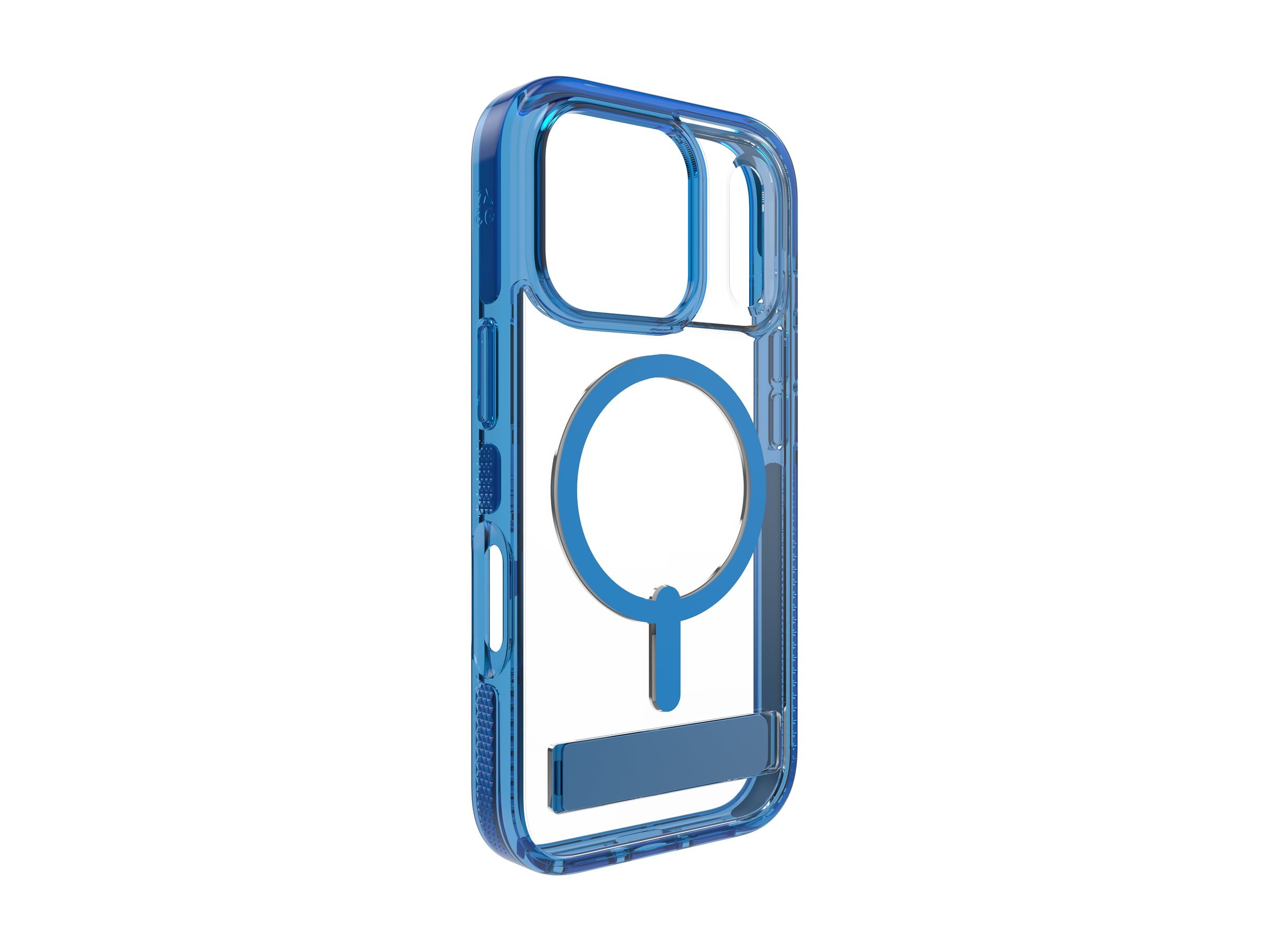 Zagg Santa Cruz Snap - Back cover for cell phone - with kickstand - MagSafe compatibility - tranquil blue - for Apple iPhone 17 Pro