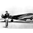 thumbnail image 2 of Art.com Amelia Earhart Standing in Front of the Lockheed Electra in Which She Disappeared in July 29, 1937 Photo, 32" x 24", 2 of 4