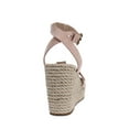 thumbnail image 4 of Via Spiga | Sesilia Strappy Espadrille Wedge Sandals | Pink | Size 9, 4 of 8