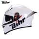 thumbnail image 3 of Casco de motocicleta BIHR de cara completa con doble lente, casco de moto de carreras para motocross, ligero, certificado DOT ECE, 3 of 5