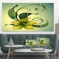 thumbnail image 1 of Fleur Fantastique Jaune - Impression sur Toile Florale, 1 of 4