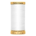 thumbnail image 1 of GÜTERMANN Cotton 50wt Thread, 250m, Black, Strong & Lustrous for Sewing, 1 of 3