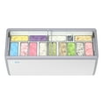 thumbnail image 3 of 70 in. Gelato Dipping Cabinet Display Freezer with Sliding Glass Door, 20 cu. ft. KM-GDC-71SD, 3 of 20