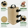 thumbnail image 4 of Evjurcn 4Pcs Canopy Water Weight Bag 88lbs Water Tent Weights Quick Installation Canopy Water Weights with Fastening Straps Portable Awning Leg Weights for Pop Up Canopy Canopies Tent Gazebo, 4 of 8
