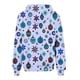 thumbnail image 4 of Puntoco Chaqueta Con Capucha Y Manga Larga Con Cremallera Y Estampado Navideño Informal Para Mujer, 4 of 6