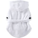 thumbnail image 4 of Albornoz para mascotas, toalla de baño para perros, bata de baño ajustable para gatos, bata de baño de secado rápido con cinturón y capucha para cachorros, perros pequeños, gatos, blanco S Sailing Electrónica, 4 of 5