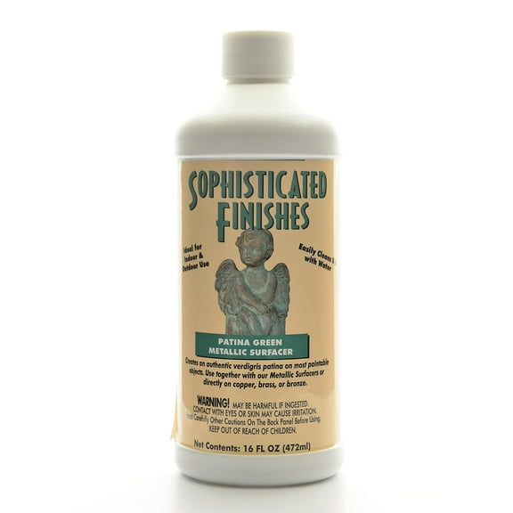 Patina Finish - 16 oz, Patina Green