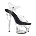 thumbnail image 2 of women's pleaser moon 708 cut-out platform ankle-strap sandal, 2 of 2